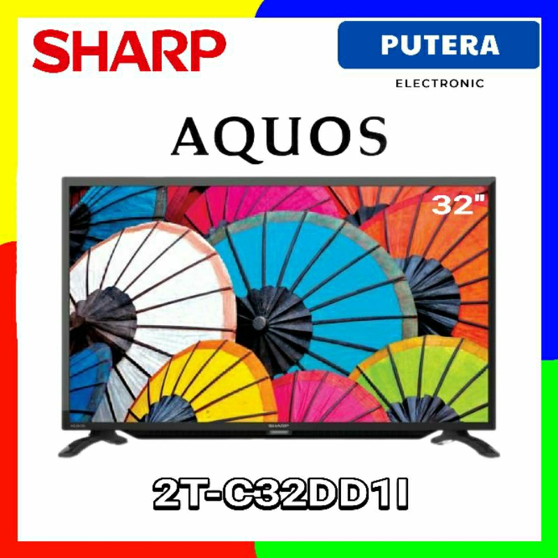 SHARP DIGITAL TV 32 inch HD 2T-C32DD1I AQUOS C32DD1I