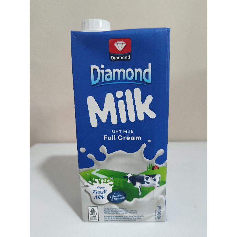 

Diamond Milk UHT Full Cream 1L