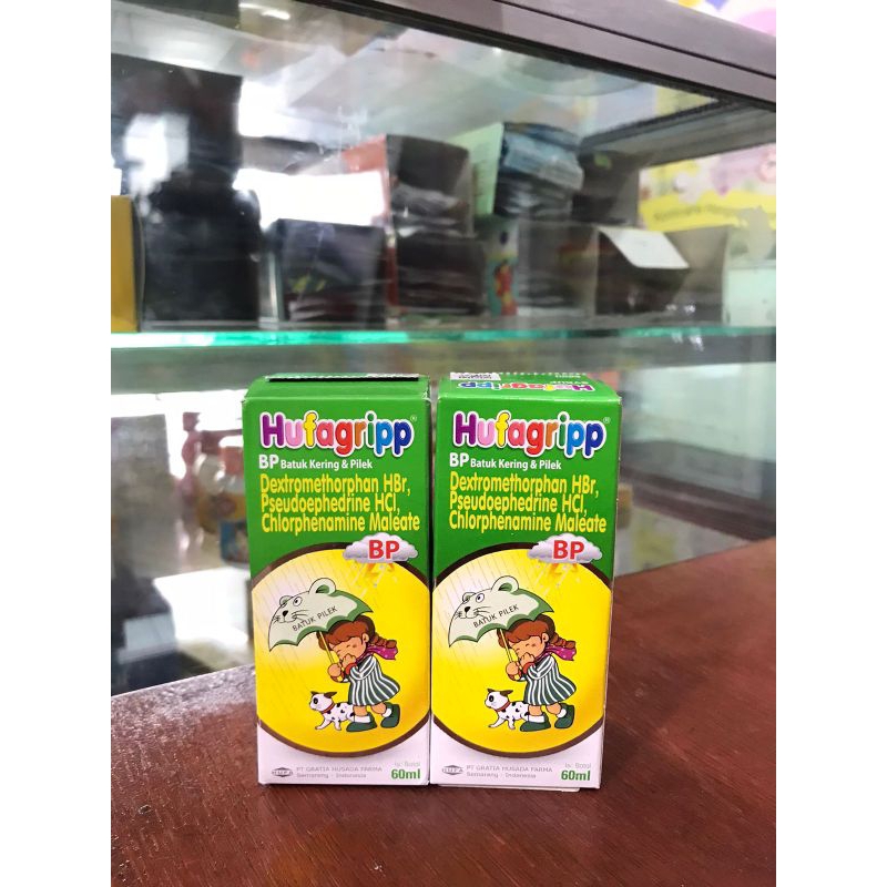 HUFAGRIP DEMAM ( MERAH ) 60ML , HUFAGRIP BP ( HIJAU ) 60ML , HUFAGRIP FLU & BATUK ( KUNING ) 60ML