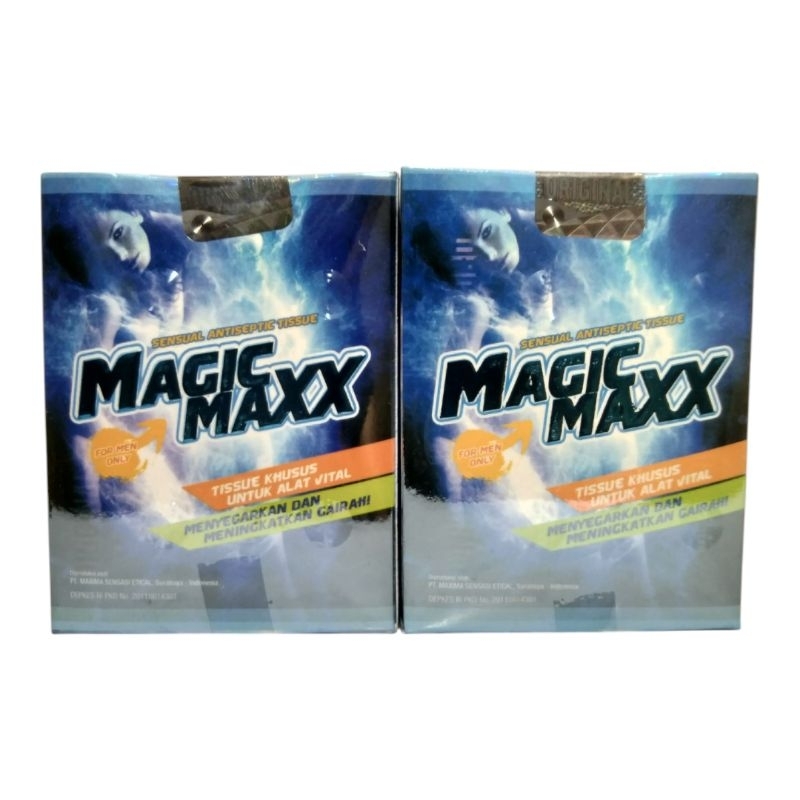Tisu Magic Maxx 1pack isi 8sachet Original