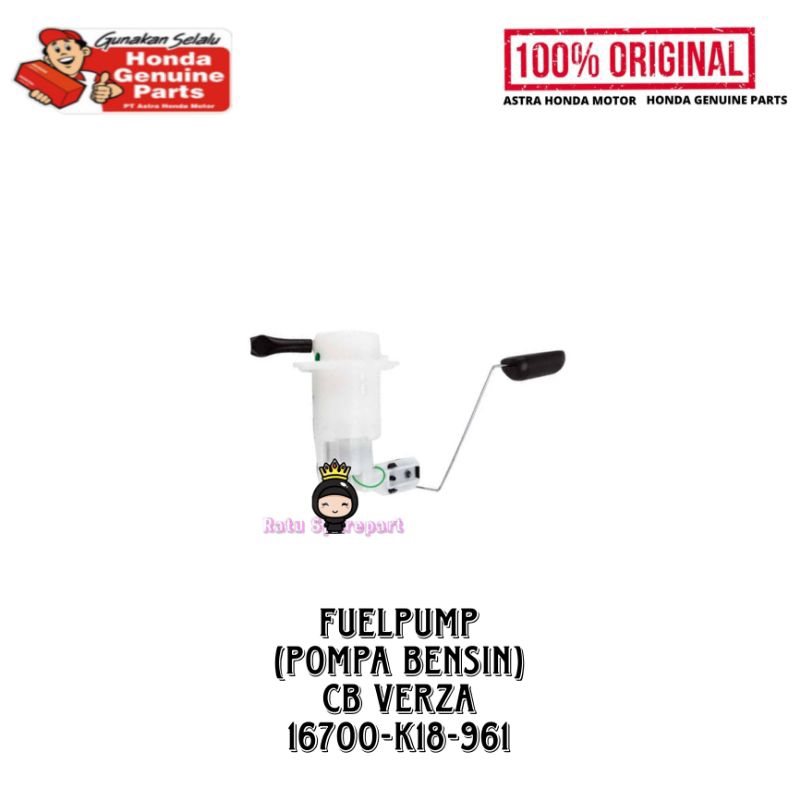 Fuelpump (Pompa Bensin) Honda CB Verza Original - 16700K18961 - Fuelpump CB VERZA Original - Fuel pu