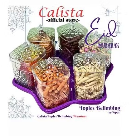 Toples Belimbing Calista Set Isi 6
