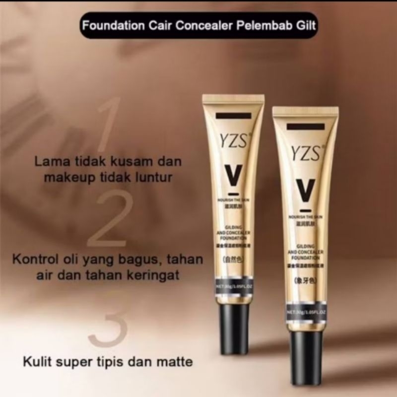 YZS Foundation Long Lasting BB Cream Concealer Makeup / Light Concealer Liquid Foundation [COD]