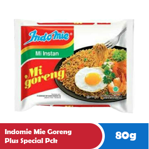 

INDOMIE MIE GORENG PLUS SPECIAL PCK 80g dus