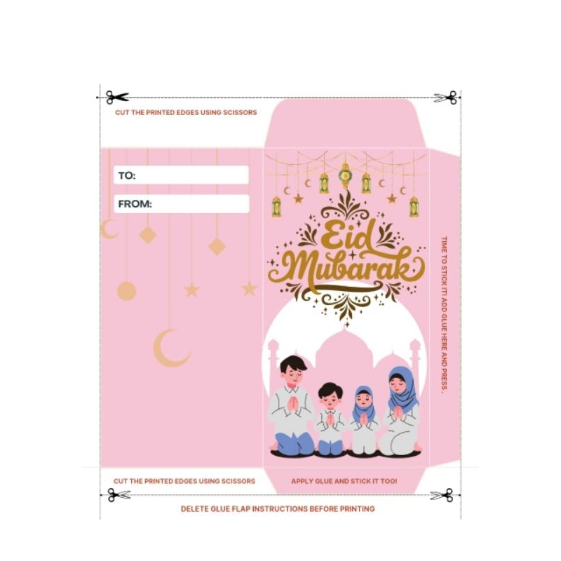 

AMPLOP LEBARAN 2025|| Desain Custom Canva Simple