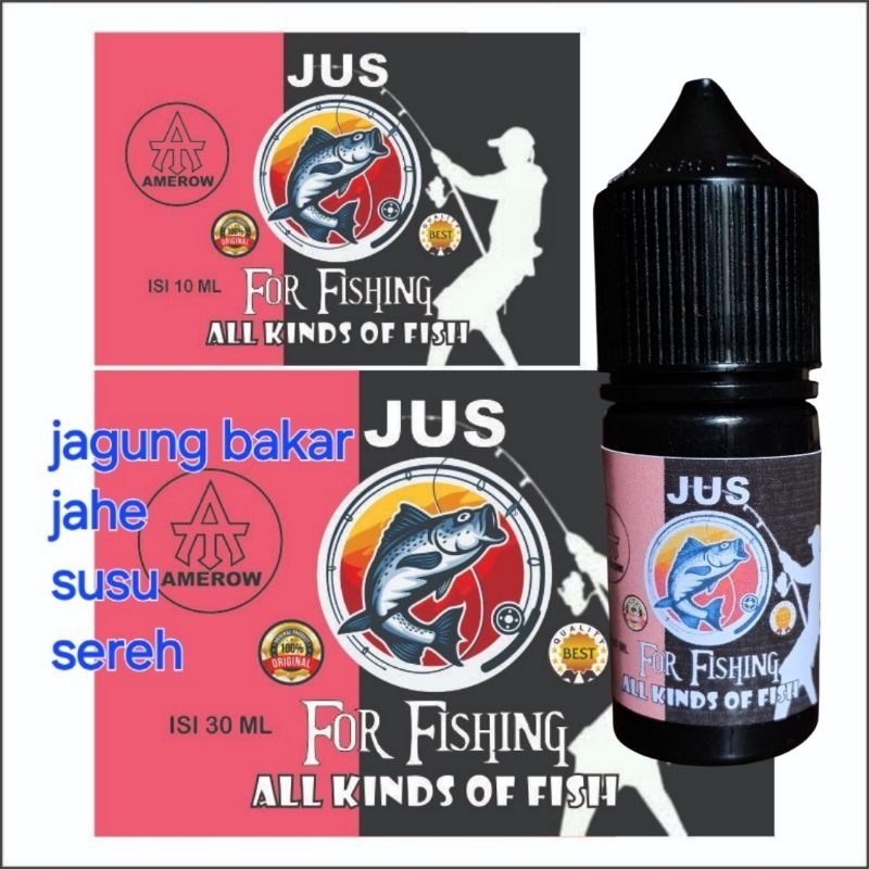ESSEN | Jagung-Jahe-Susu-Sereh-salmon | AMEROW FISHING