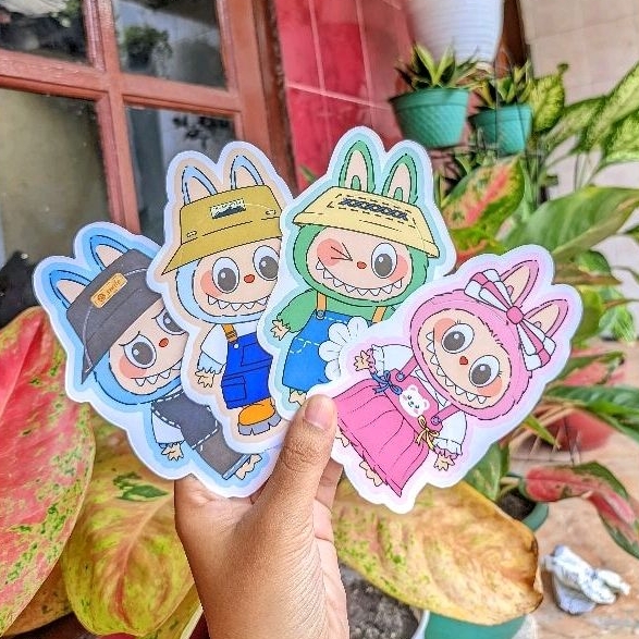 

KIBISTORESBY | 1PACK ISI 5 AMPLOP LEBARAN 3D LABUBU