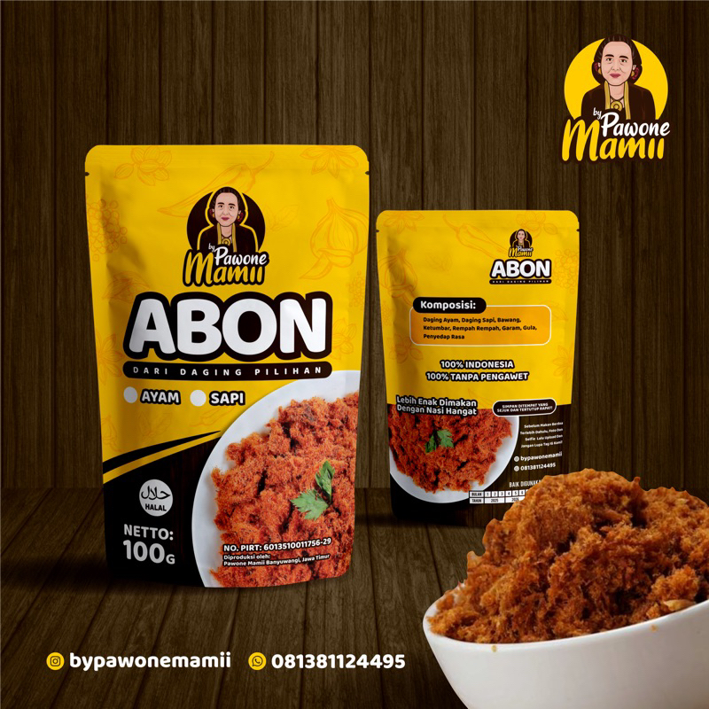 

ABON SAPI & AYAM Bypawonemamii
