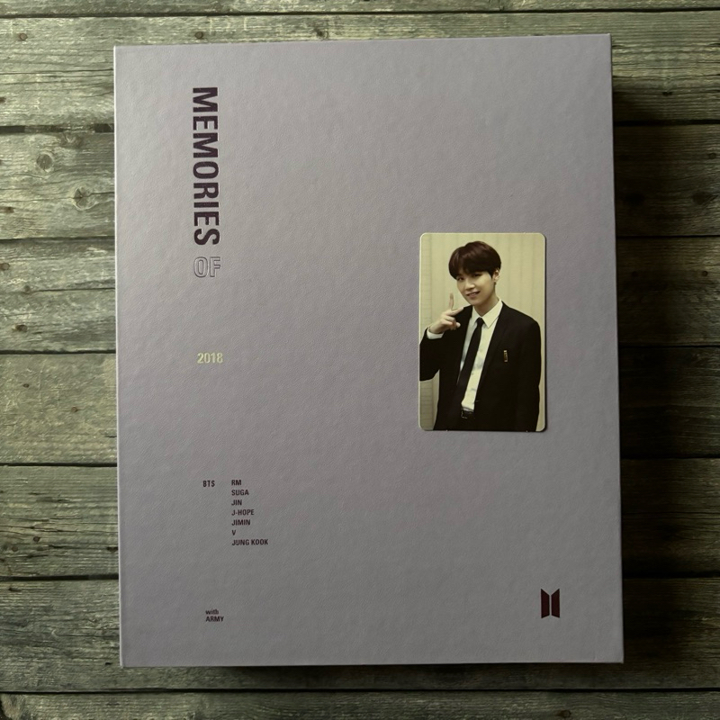 [ bts - memories 2018 ] dvd set + suga pc