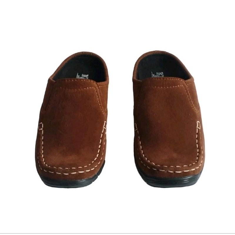 Sepatu sandal slop pria bustong casual keren terbaru