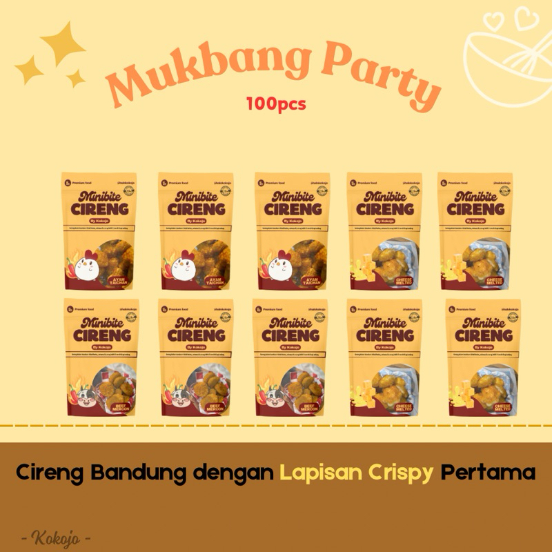 

100pcs mix all variant - Mukbang Party