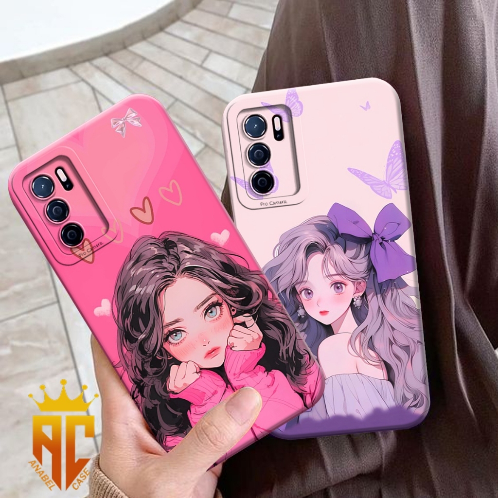 Case OPPO A16/A16S/A54S 4G Motif Barbie Aesthetic - Case Cantik - Case Keren - Case Terbaru - Case K