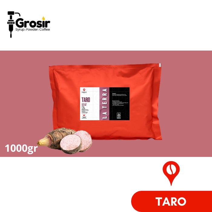 

La Terra Powder Taro 1000 gr - Bubuk Minuman Premium