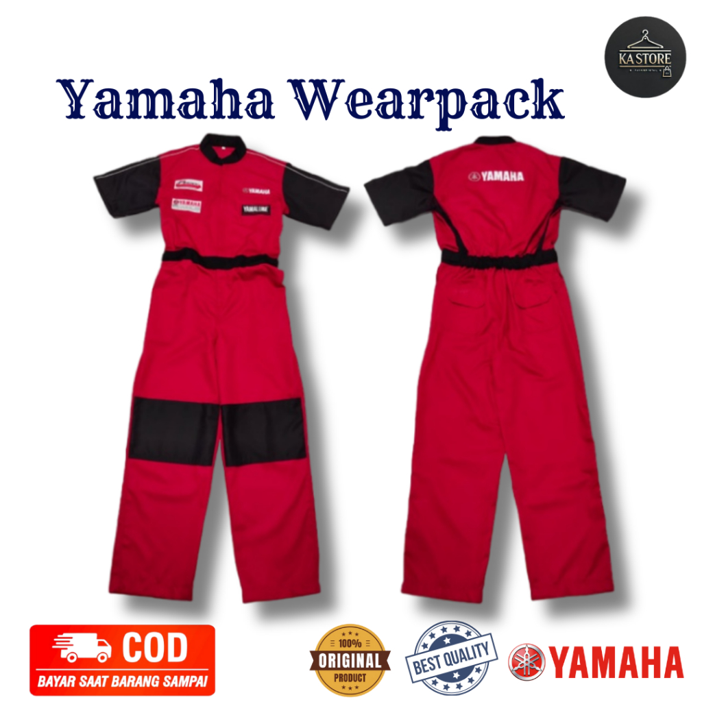 Seragam Mekanik Yamaha | Wearpack Yamaha | Seragam Yamaha Mekanik | Seragam Bengkel Yamaha