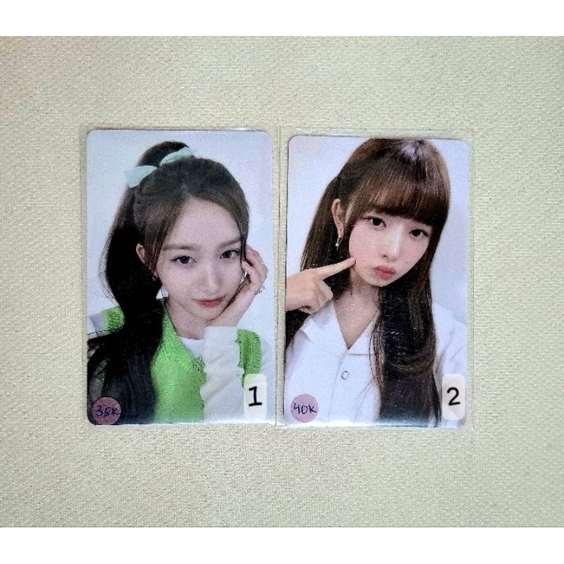 Pc Photocard Ive Rei Leeseo