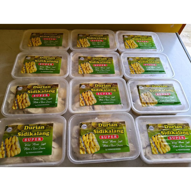 

Durian sidikalang kemasan 500gram manis legit d jamin ketagihan