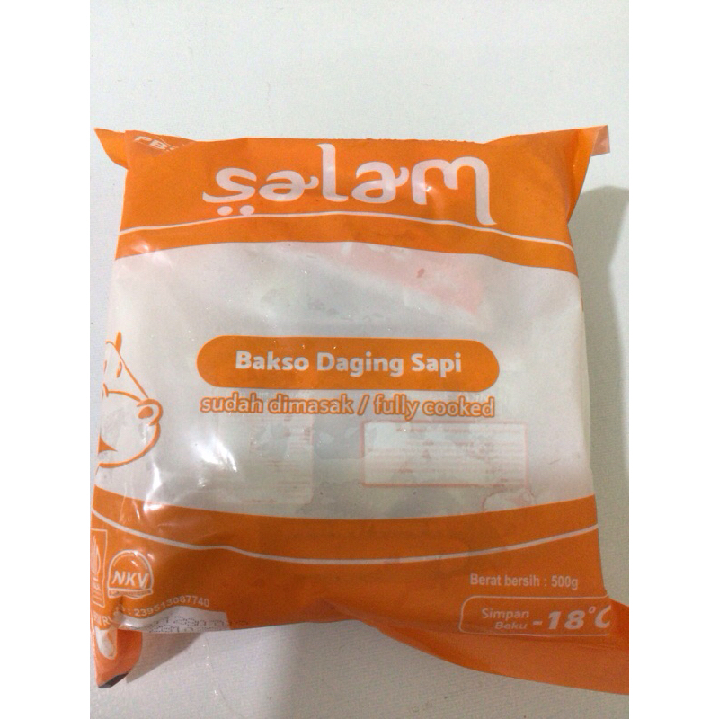 

Bakso Salam Sapi Sudah Dimasak 500g