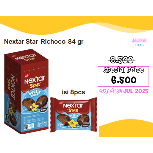 

Nextar Star Double Cream Richoco 84 gram