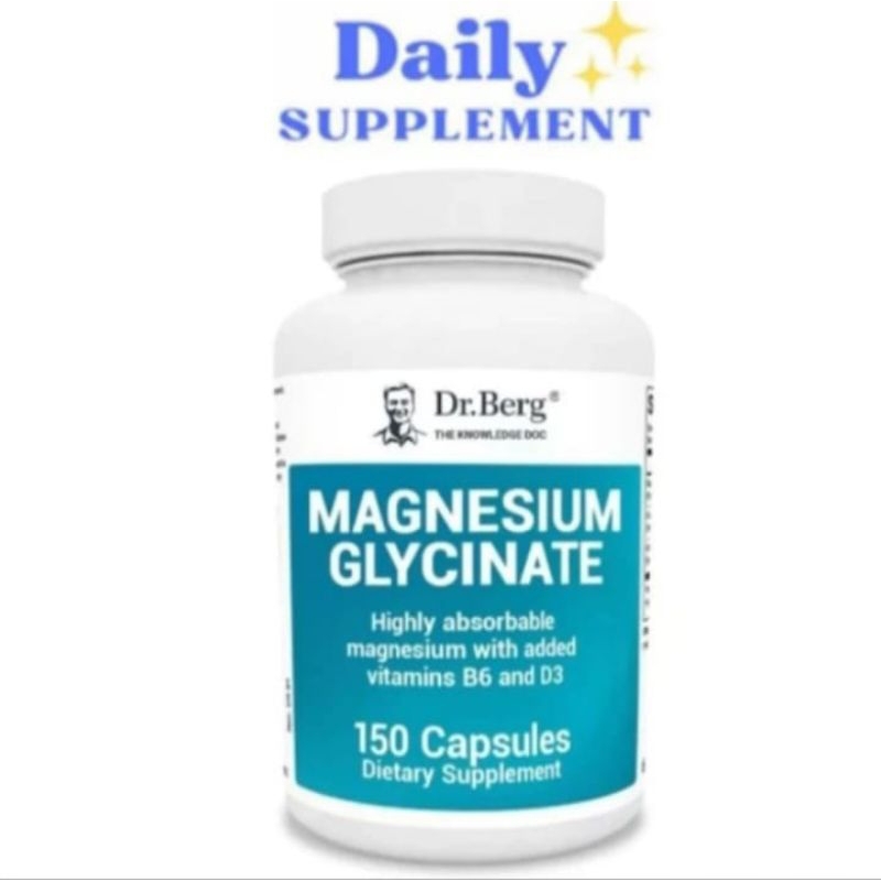 MAGNESIUM GLYCINATE 400MG DR, BERG MAGNESIUM GLYCINATE