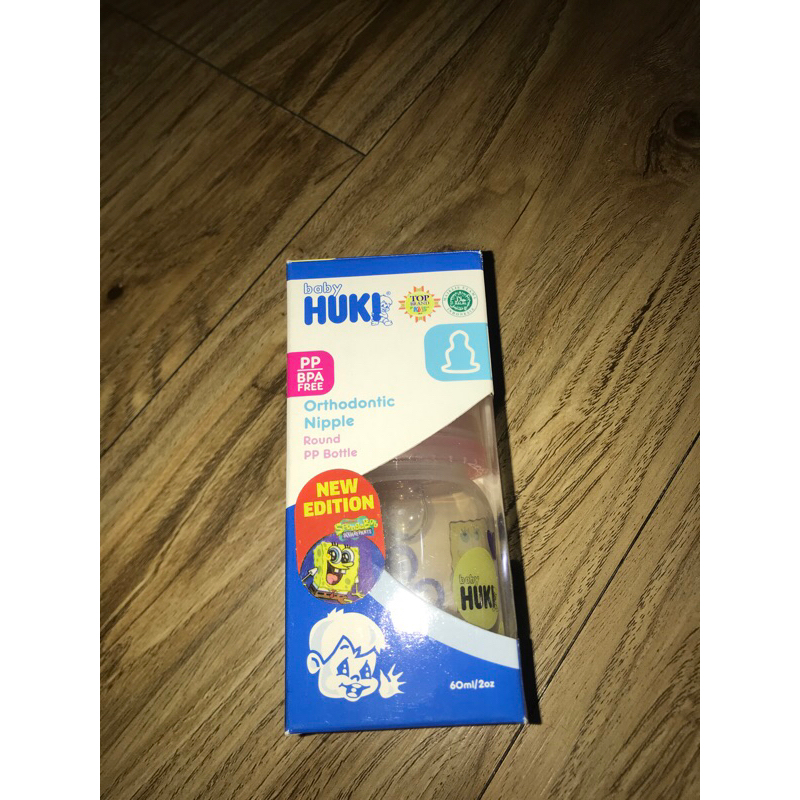Botol Dot Huki Gepeng Spongebob Edition 60ml m CI0325