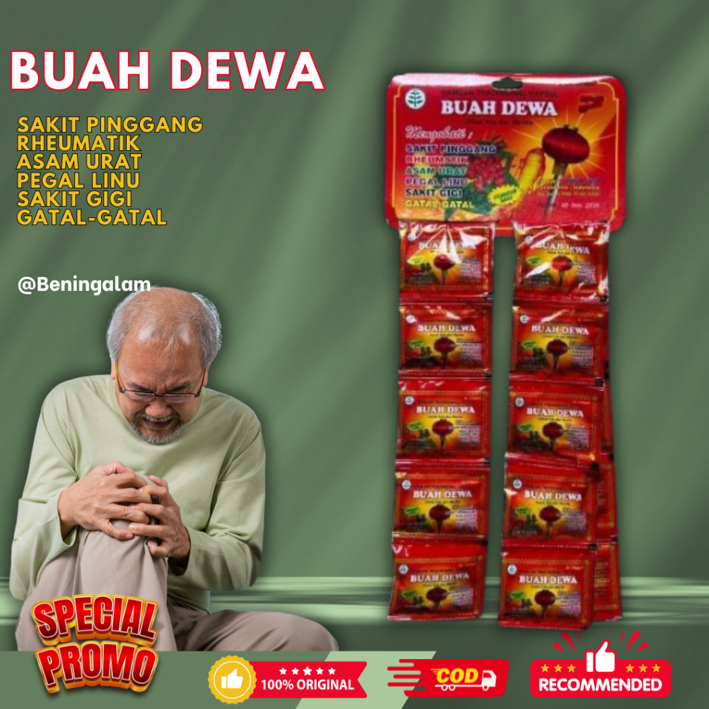 

Buah Dewa Kapsul Asam Urat Original 20 Saset