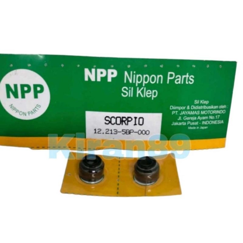 SEAL KLEP SIL SCORPIO Z SCORPIO ORIGINAL NPP
