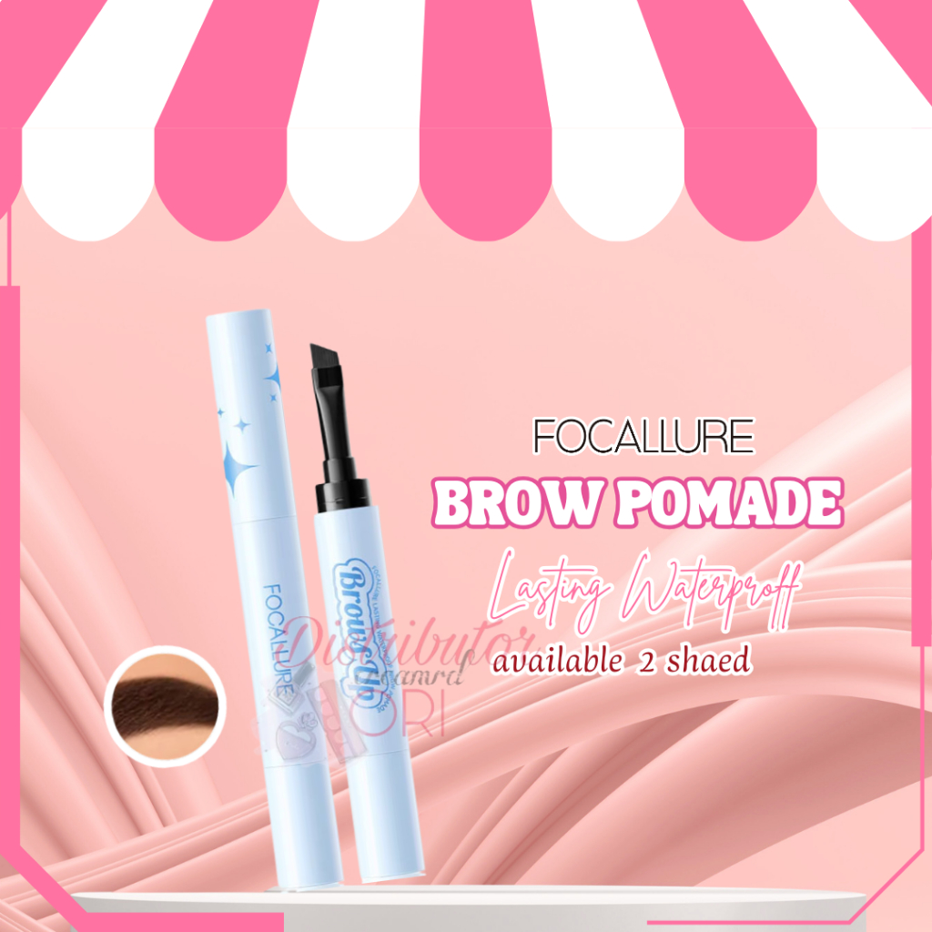 FOCALLURE LASTING WATERPROOF BROW POMADE / pembentuk alis
