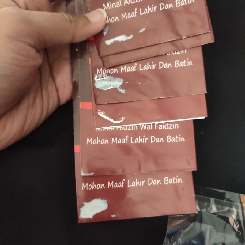 

Amplop Lebaran REJECT/DEFECT/CACAT Produksi dari pabrik