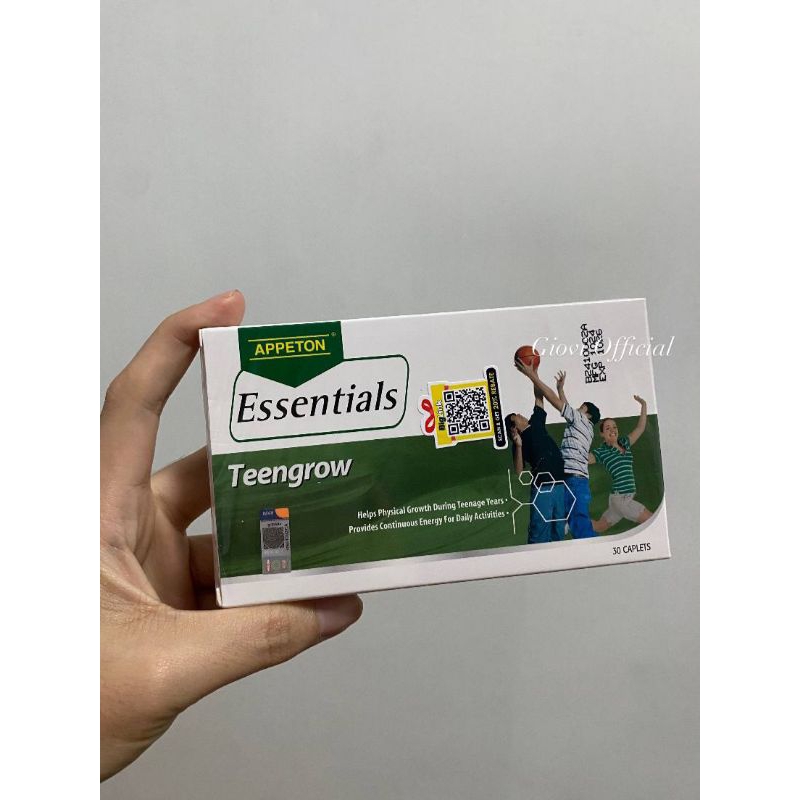 Appeton Essentials Teengrow 30 tabs - Peninggi badan anak