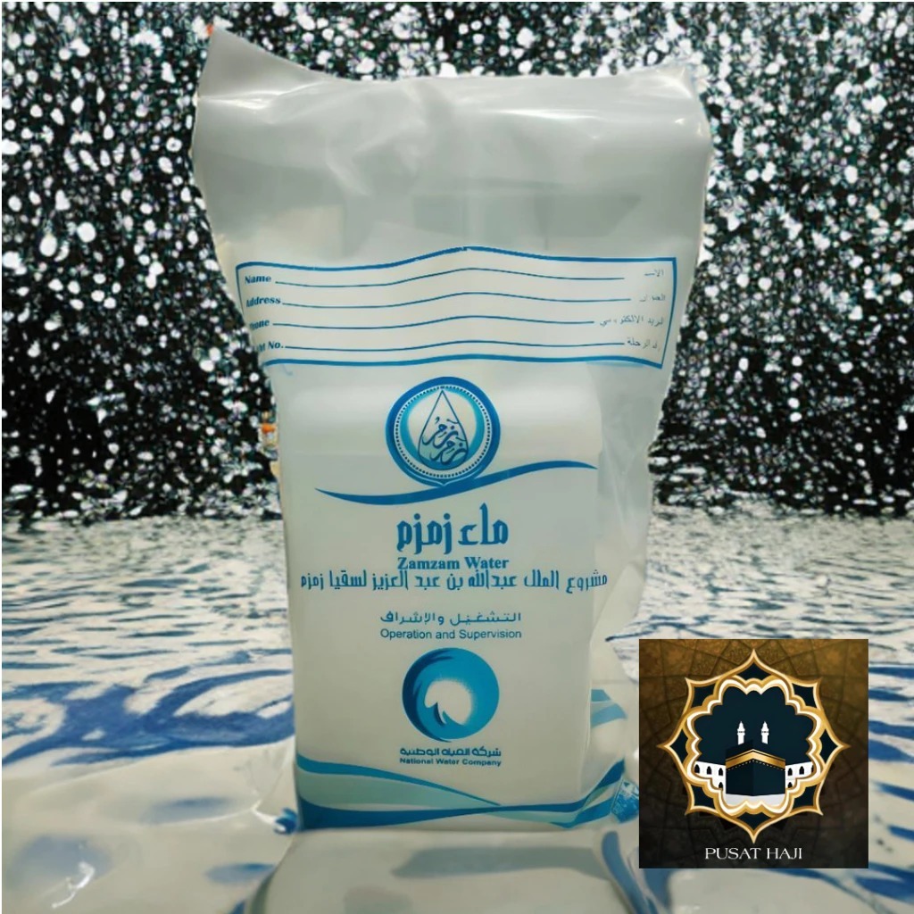 

Air Zam Zam Murni Original Asli 5 Liter Jerigen/Tanpa Bahan Campuran