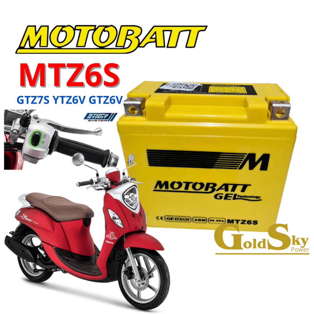 AKI KERING MOTOBATT FINO GRANDE M3 AKS SSS MIO SOUL GT AKS MTZ6S GTZ7S YTZ6V GTZ6V MF
