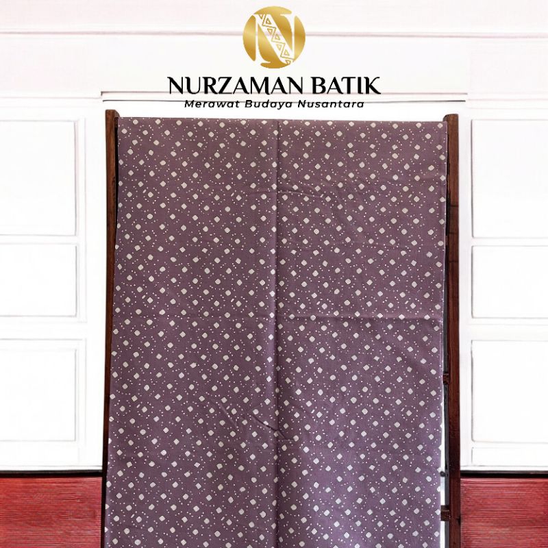 Kain Batik Kekinian Lilac Series | Nurzaman Batik