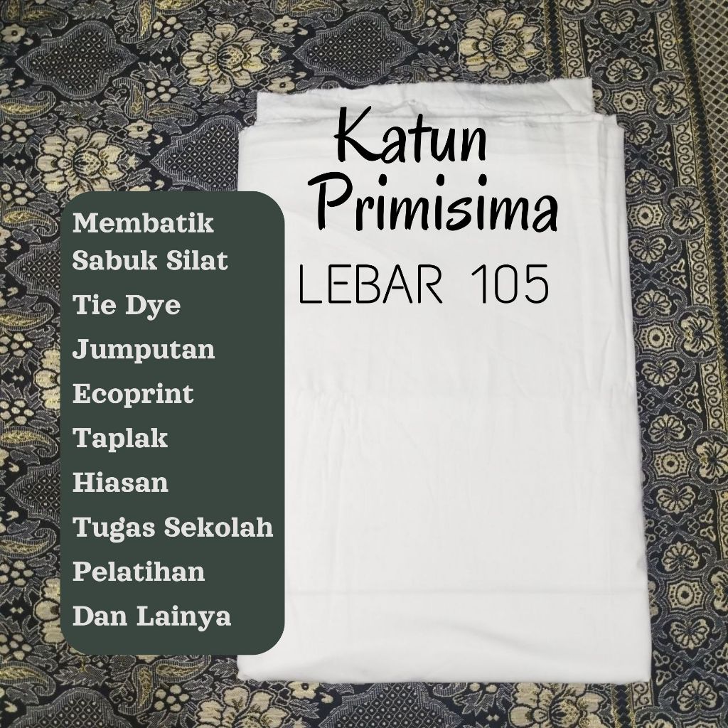 Katun Prima L. 105 Kain Katun Prima Kain Prima kain Katun Batik Kain Katun Praktek Sekolah Kain Jump