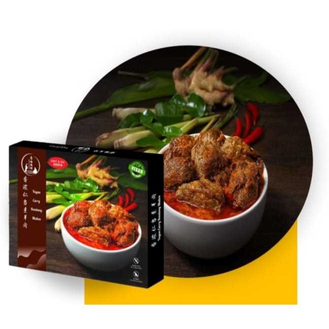 

Veggilicious Heat and Eat Vegan Curry Rendang Mutton