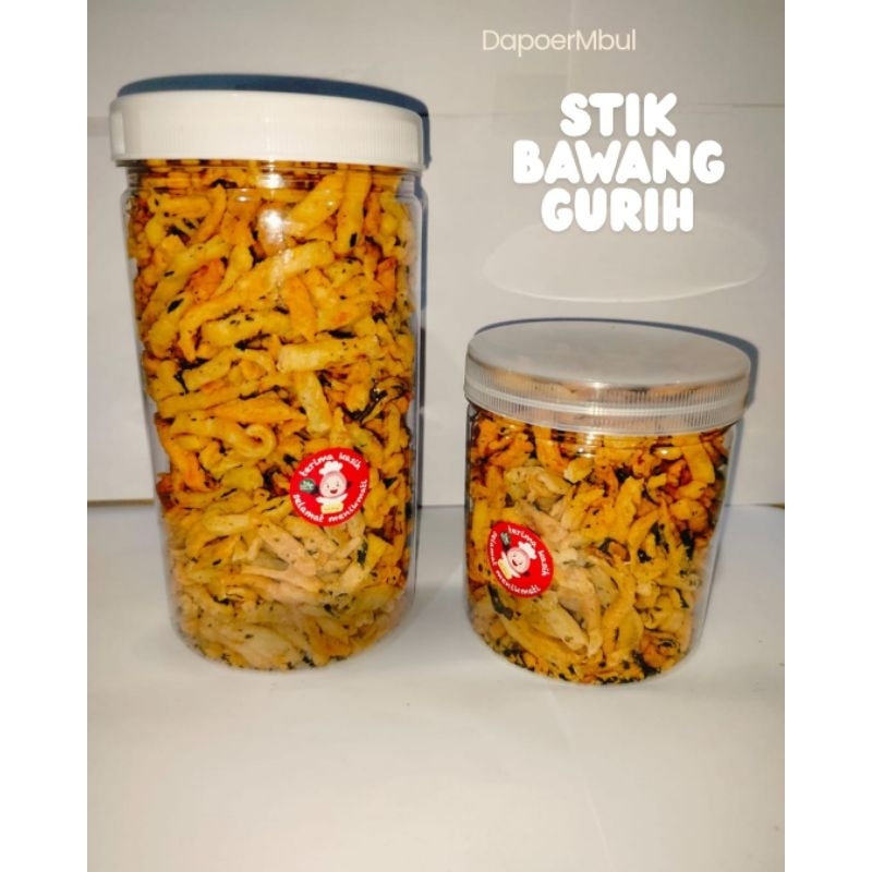 

Stik Bawang Gurih / Kue bawang Gurih Kemasan Toples 1000ML Stik Bawang Gurih Stik Bawang Kue Viral