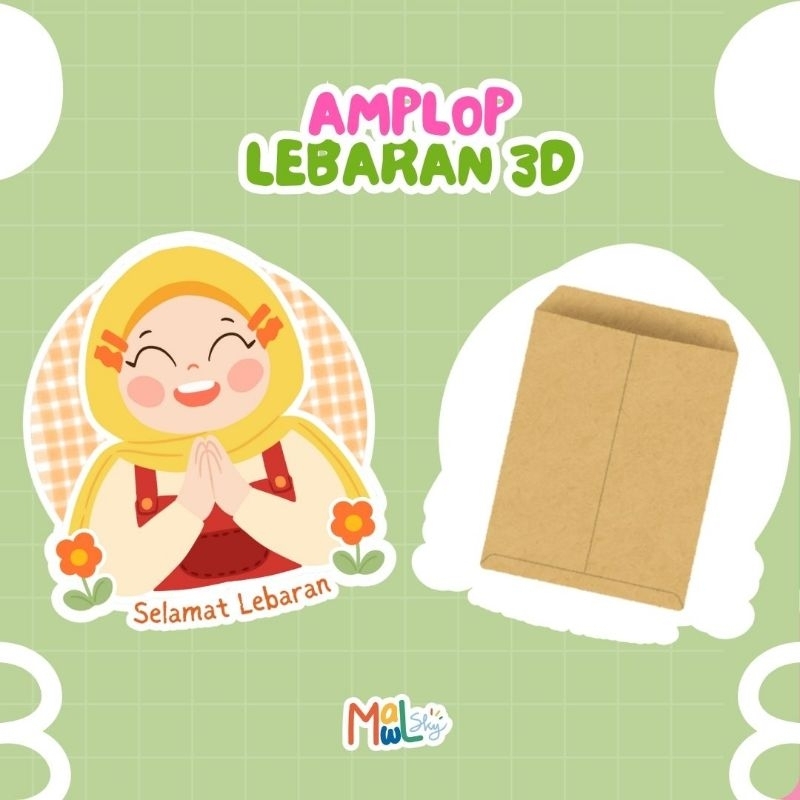 

Amplop 3d Lebaran Idul Fitri 2025 Viral Desain unik lucu aestetik
