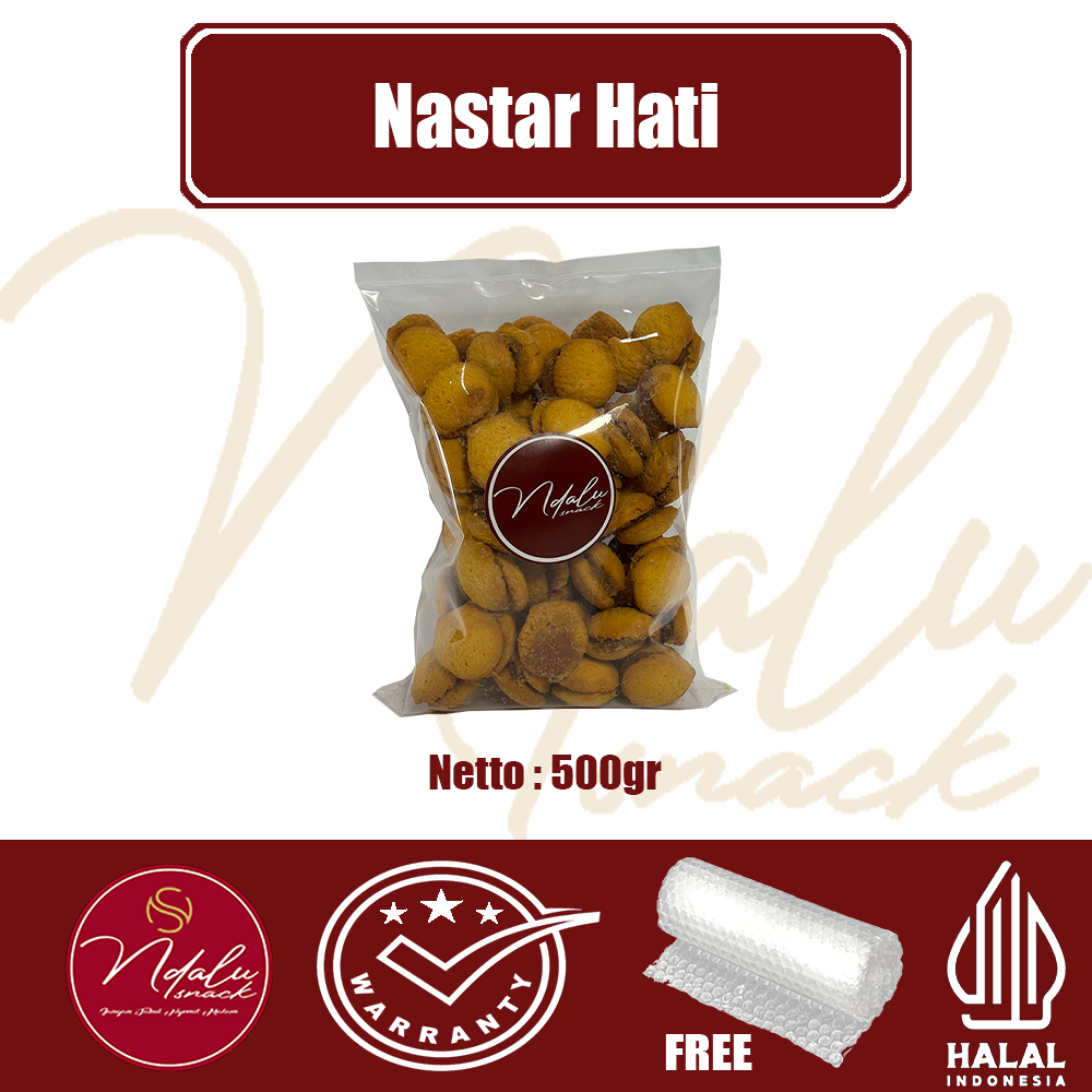 

Nastar Hati Selai Nanas 500gr