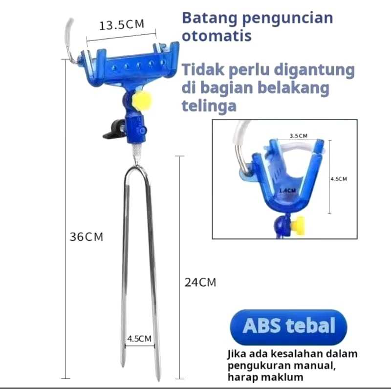 JAGRAK CONGKOK mazuto Tatakan Holder Joran Tegek Cenul Pancing product original self lock pole
