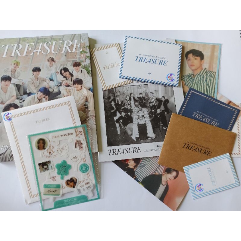 MAGAZINE ANNIVERSARY TREASURE 4TH  L HOLDER ASAHI MD JP OFFICIAL SCRAFT TOTEBAG YG TAG ALBUM LANYARD