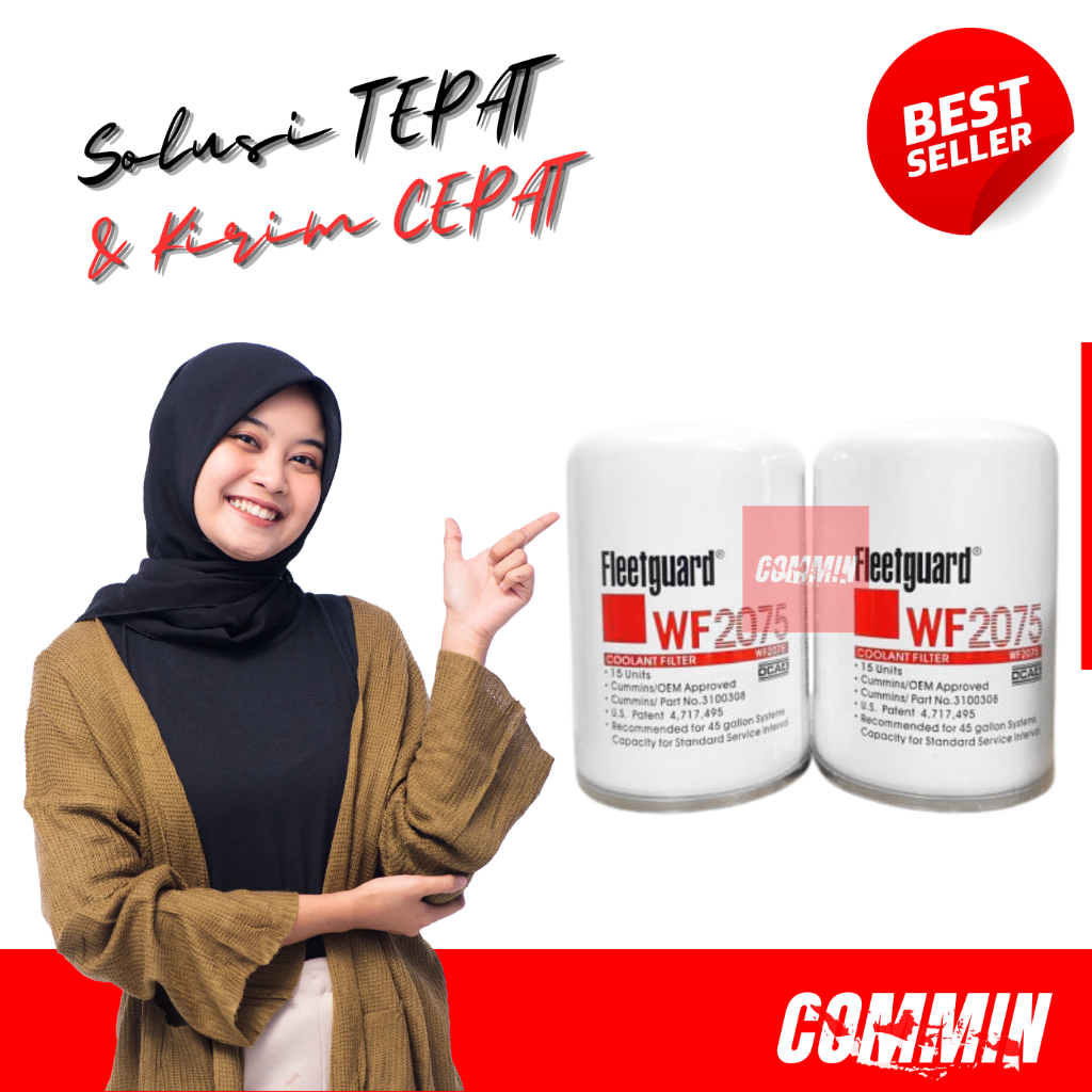 WF2075 FILTER COOLANT FLEETGUARD WF 2075