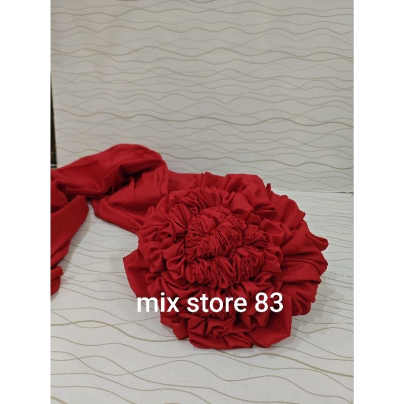 kain pintu merah pengantin/kain pintu sangjit utk kain pintu ruko/rumah