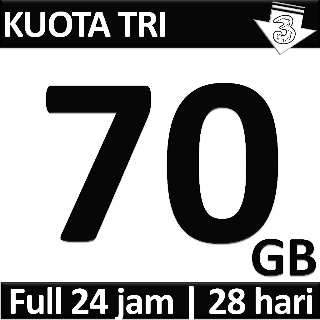 kuota tri 70gb 70 gb