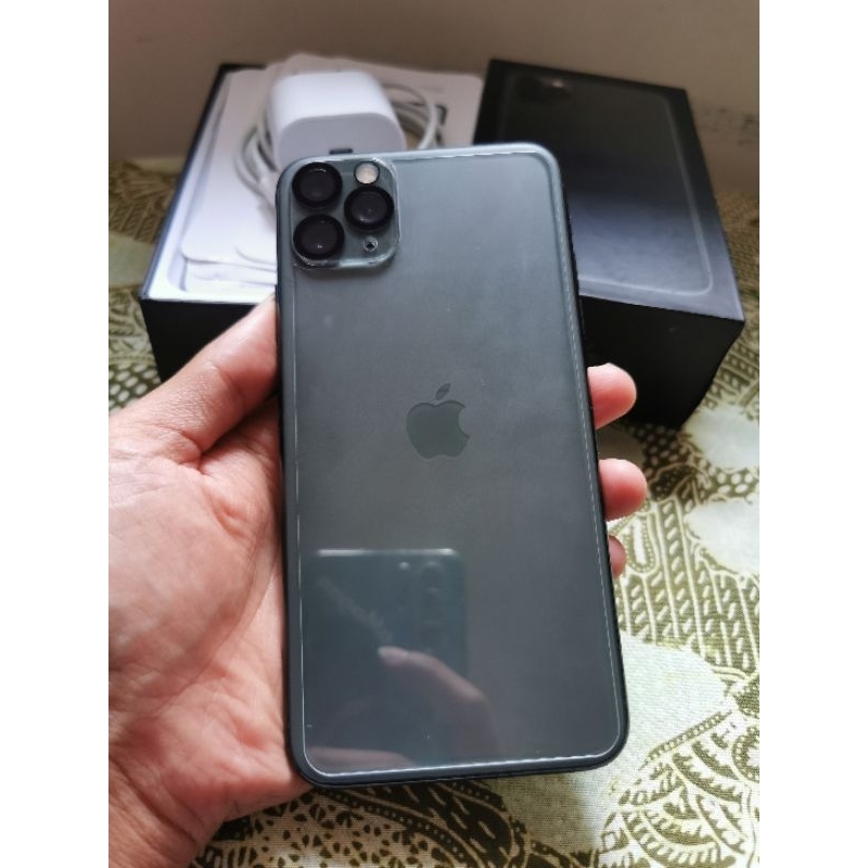 Iphone 11 Promax 256 all operator Imei permanen