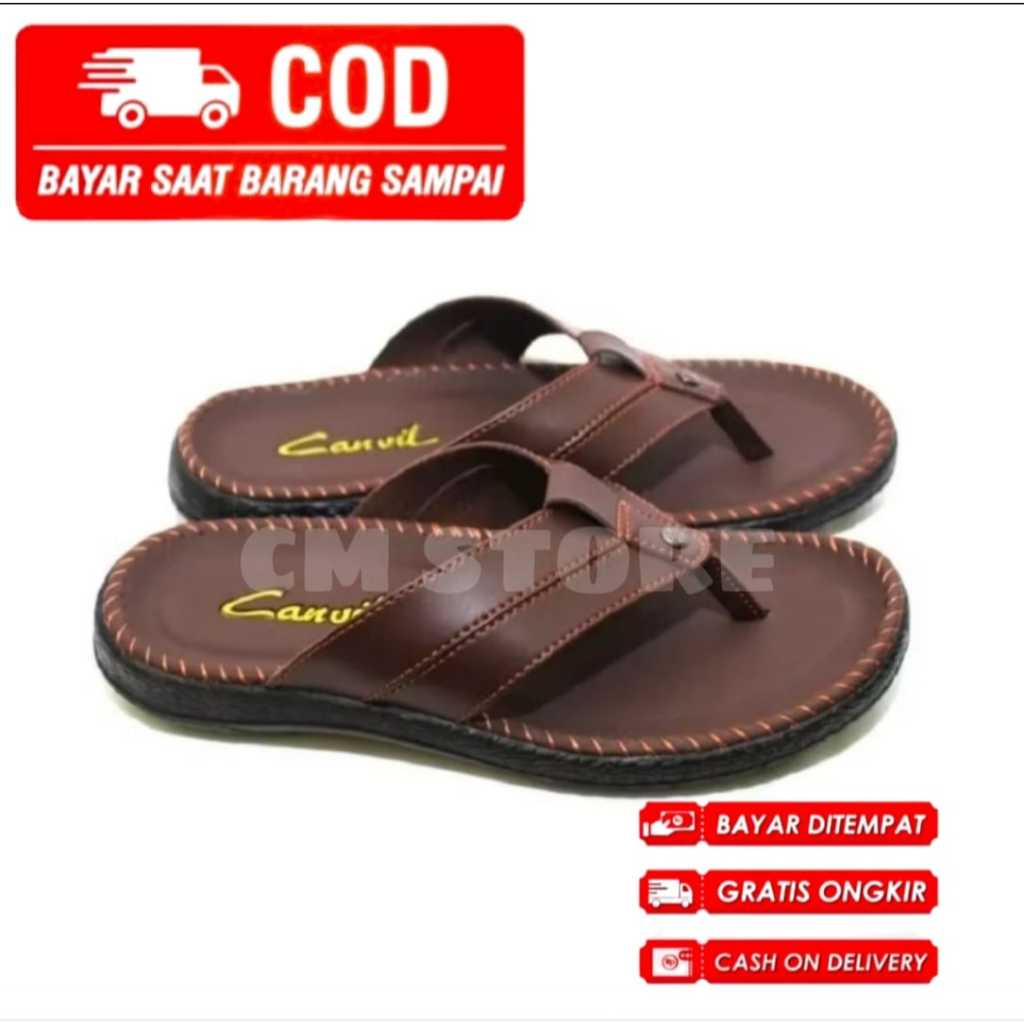 SANDAL COWOK TERBARU/SANDAL COWOK JAPIT SELOP/SANDAL COWOK PROMO/SANDAL COWOK KULIT
