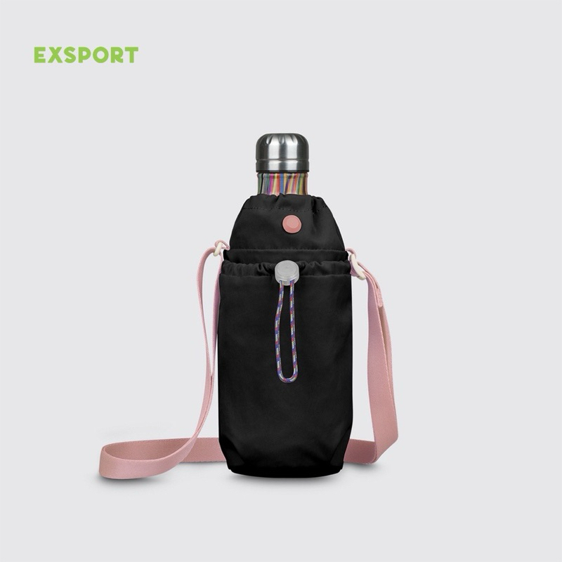 Preloved Tas Export selempang Caryy All Mini Sling Bag Size S Black Pink