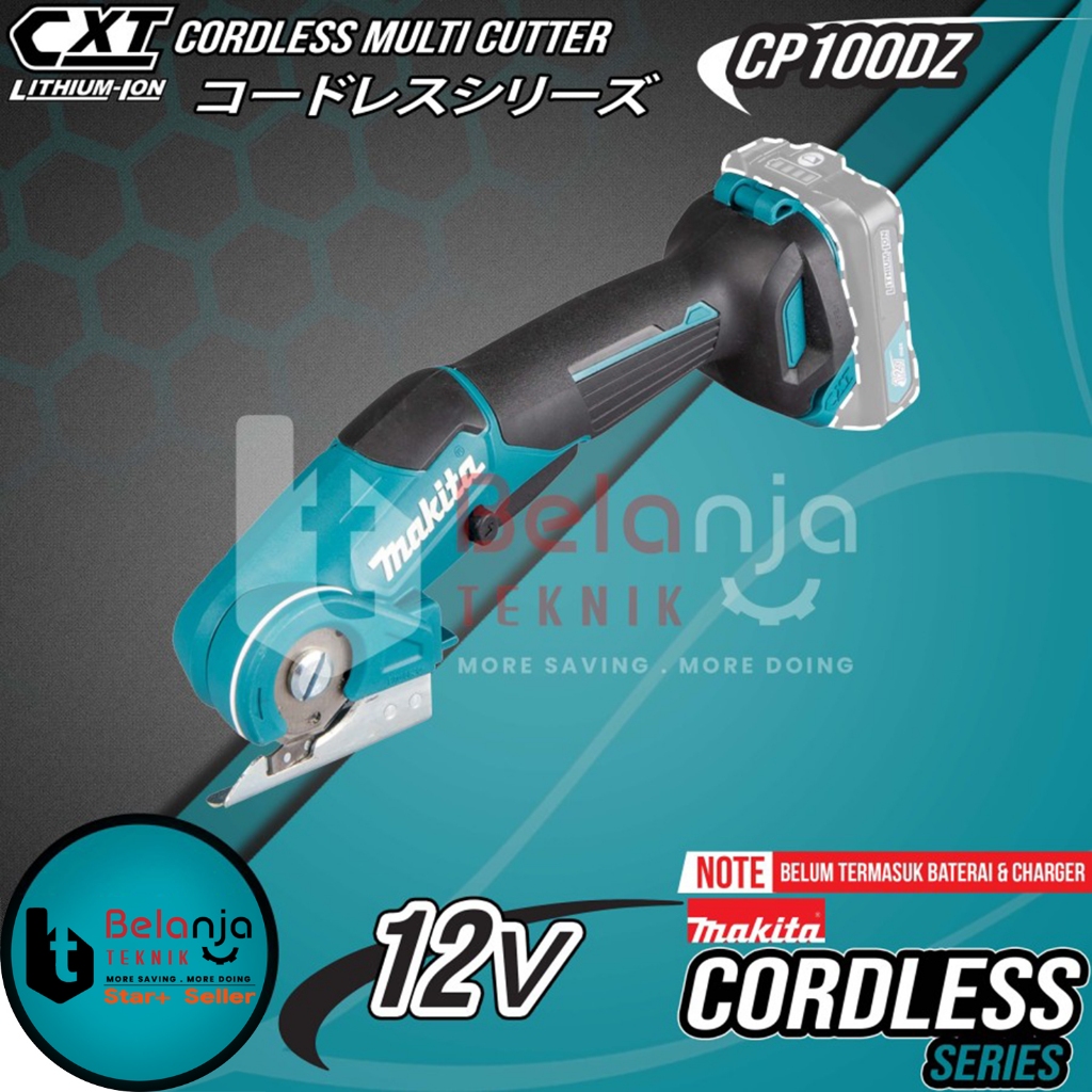 

Makita Multi Cutter Cordless Baterai CP 100 DZ Pemotong Kertas CP100DZ