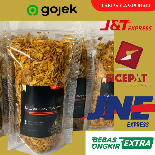 

Bawang Brambang Goreng ASLI PREMIUM KRIUK RENYAH TANPA CAMPURAN 50gr