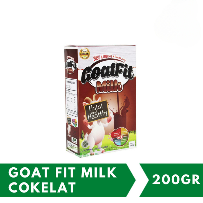 

Goatfit Milk Coklat Susu Kambing Etawa Plus Royal Jelly Termurah