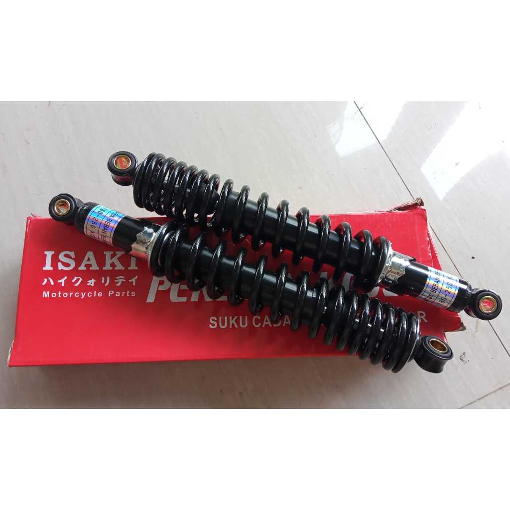 Shock Belakang Shockbreaker Beban Berat 340mm ISAKI Premium