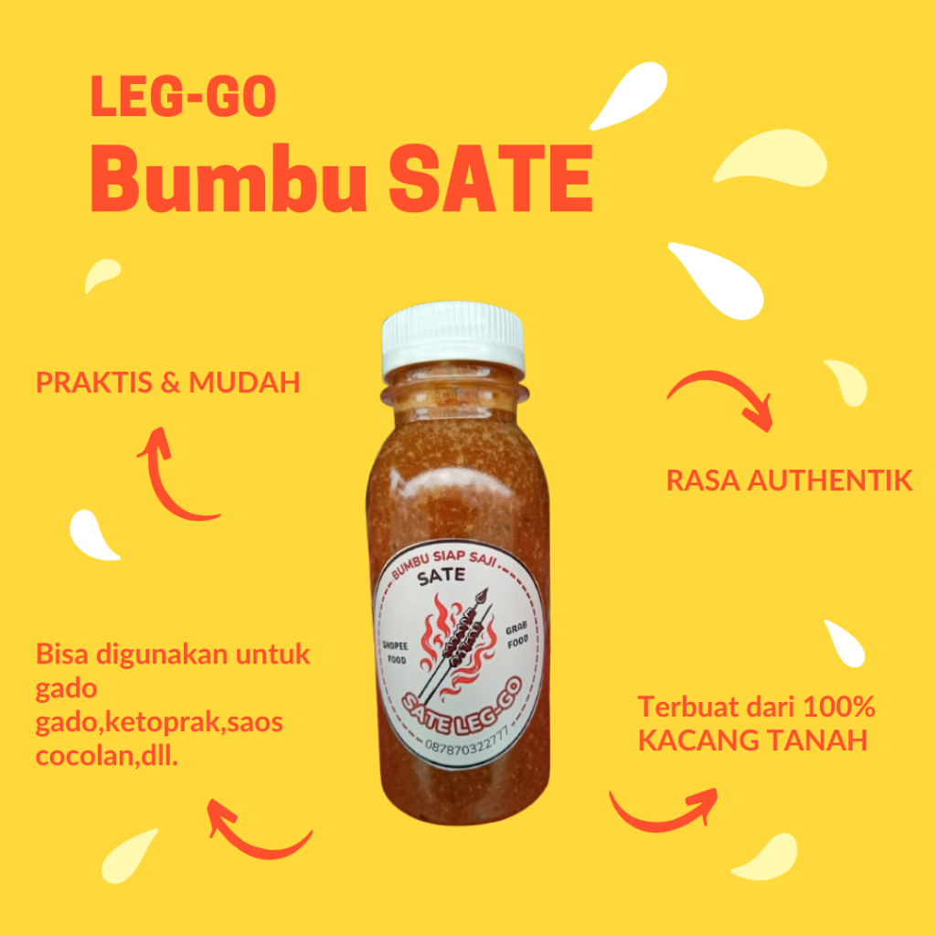 

LEG-GO BUMBU SATE SIAP SAJI